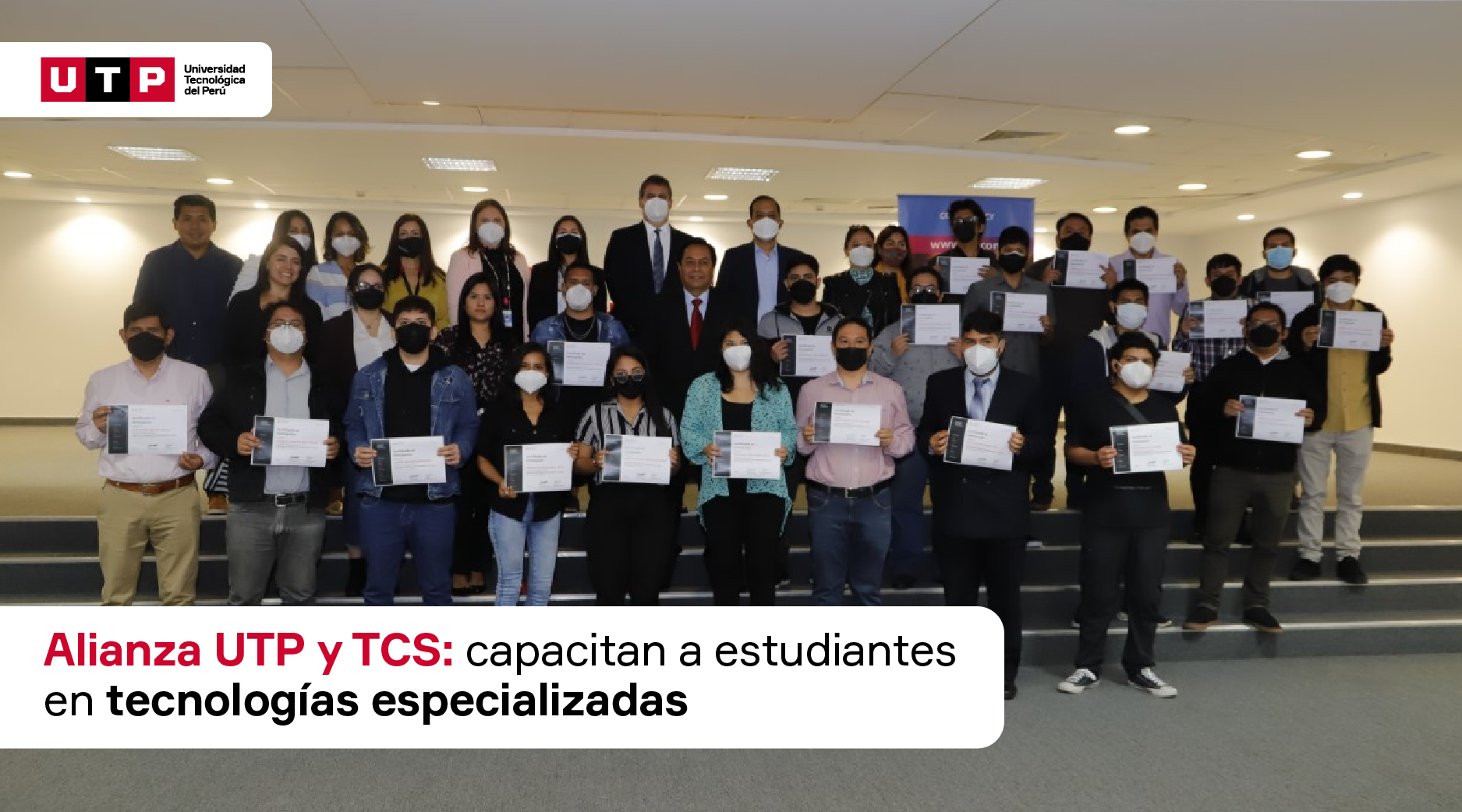 Alianza UTP y TCS:  capacitan a estudiantes en tecnologías especializadas