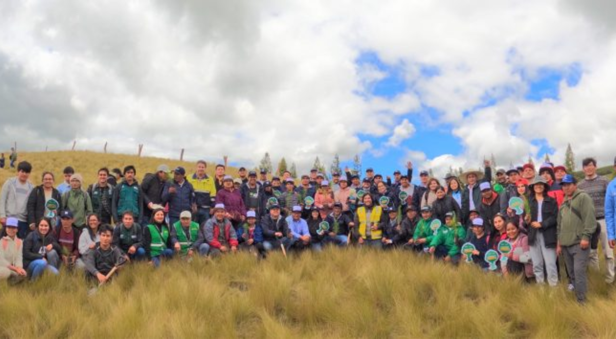 Cajamarca: Lanzan proyecto “Huella verde” para plantar un millón de árboles