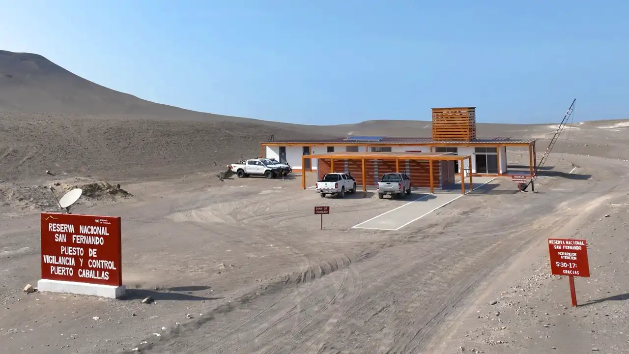 Ica: Inauguran puesto de vigilancia en Reserva Nacional San Fernando