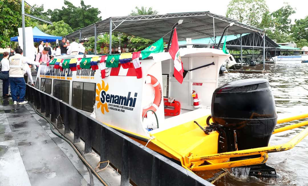 Embarcación científica monitoreará caudal del Río Amazonas