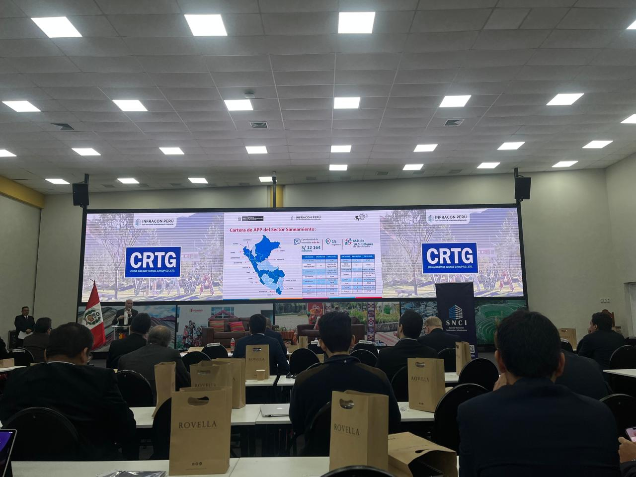 China Railway Tunnel Group se presenta en la Feria Internacional de Infraestructuras de Perú
