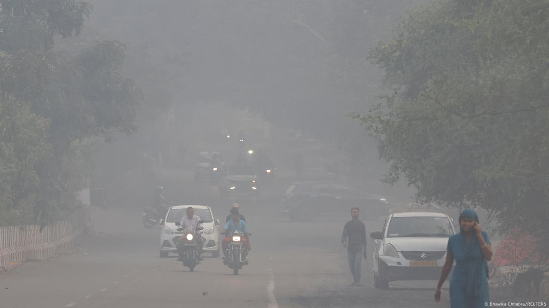 India se asfixia con niebla tóxica provocada por la contaminación