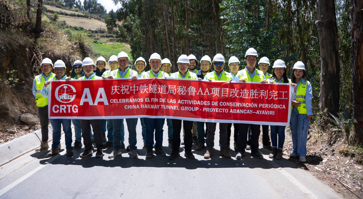 CRTG culmina anticipadamente las obras de rehabilitación de 580 km de carretera que une Apurímac, Cusco y Puno