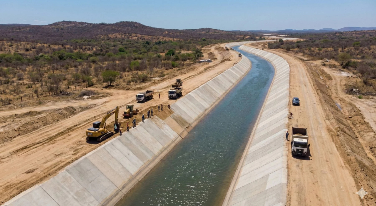 Sostenibilidad: Brasil construye río artificial para combatir sequía