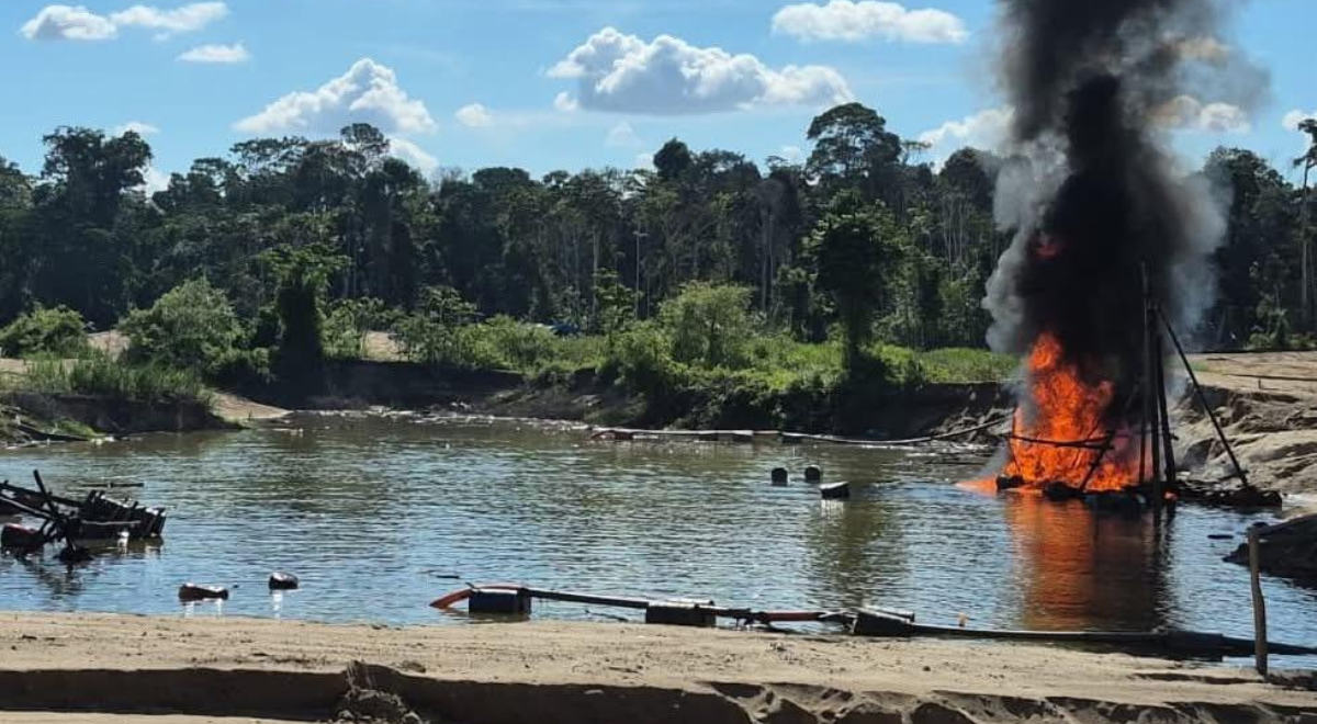 Destruyen seis campamentos en la Reserva Nacional Tambopata