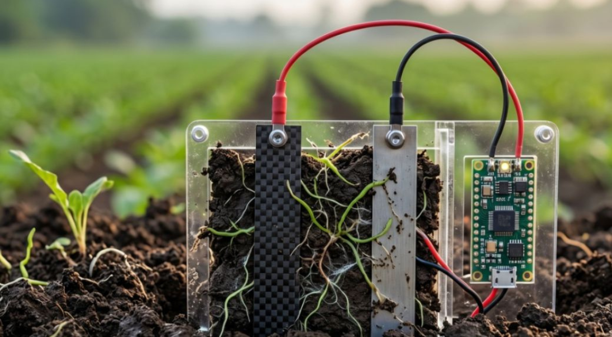 Nueva batería genera electricidad con microorganismos del suelo