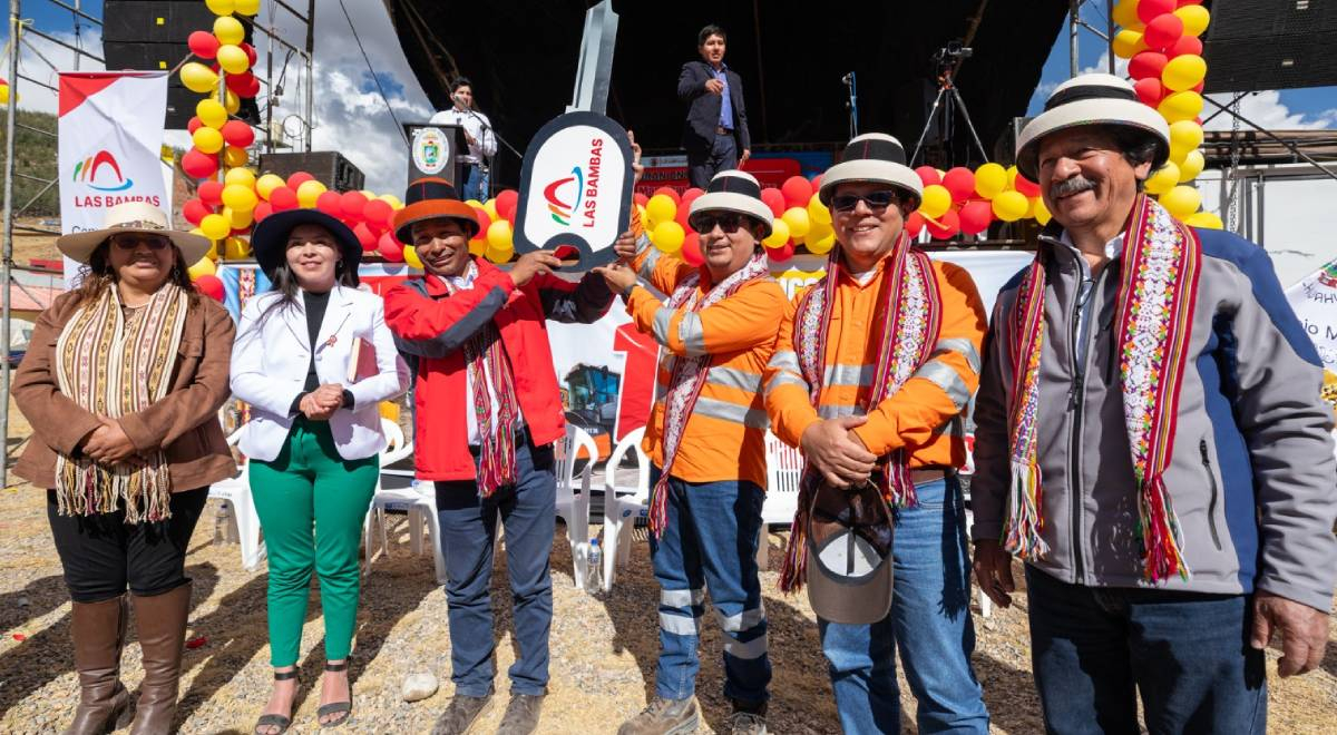Más de 20,000 habitantes del distrito de Challhuahuacho recibirán servicios públicos más eficientes. Foto: difusión.